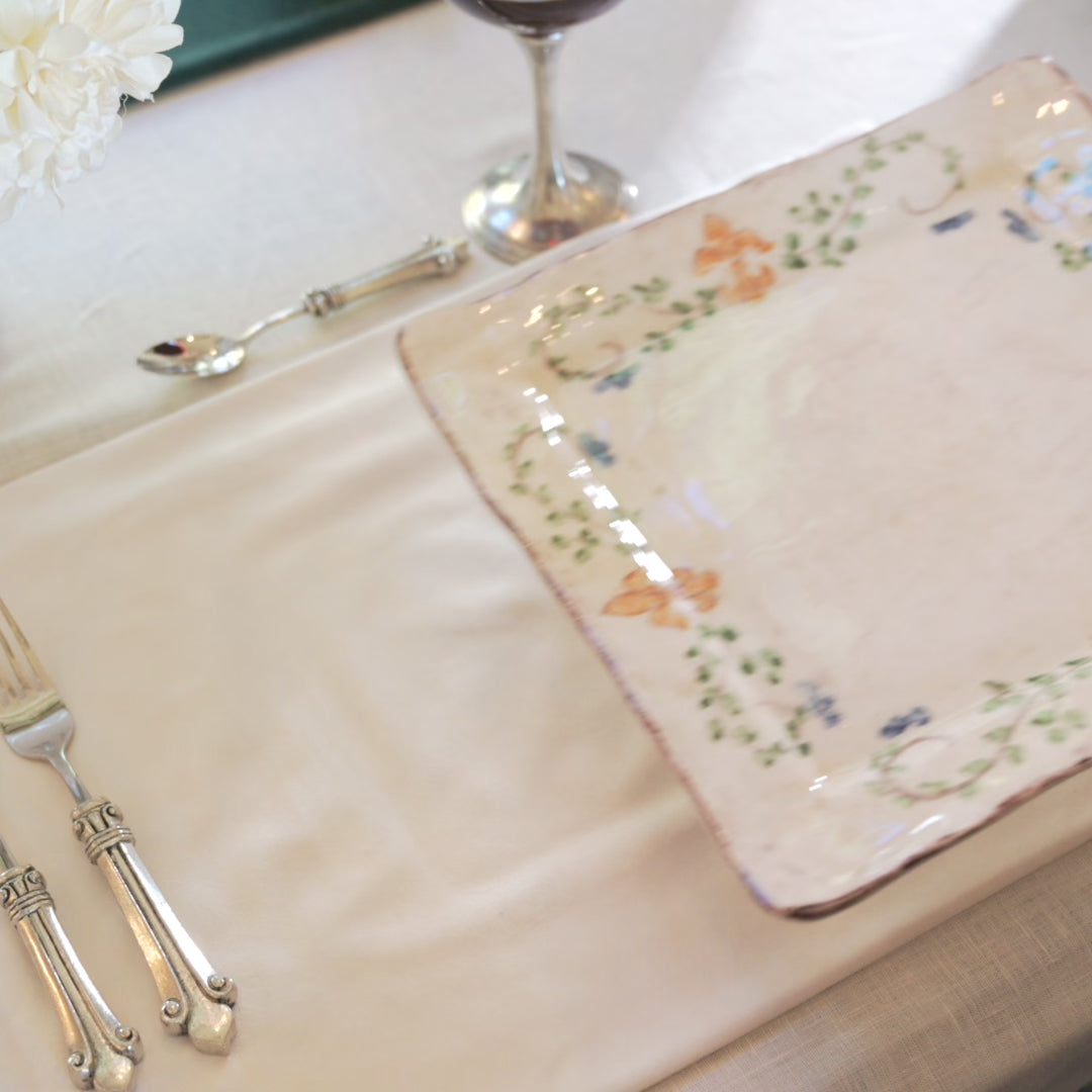 Medici Square Dinner Plate – Arte Italica