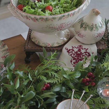 Natale Footed Bowl with Handles