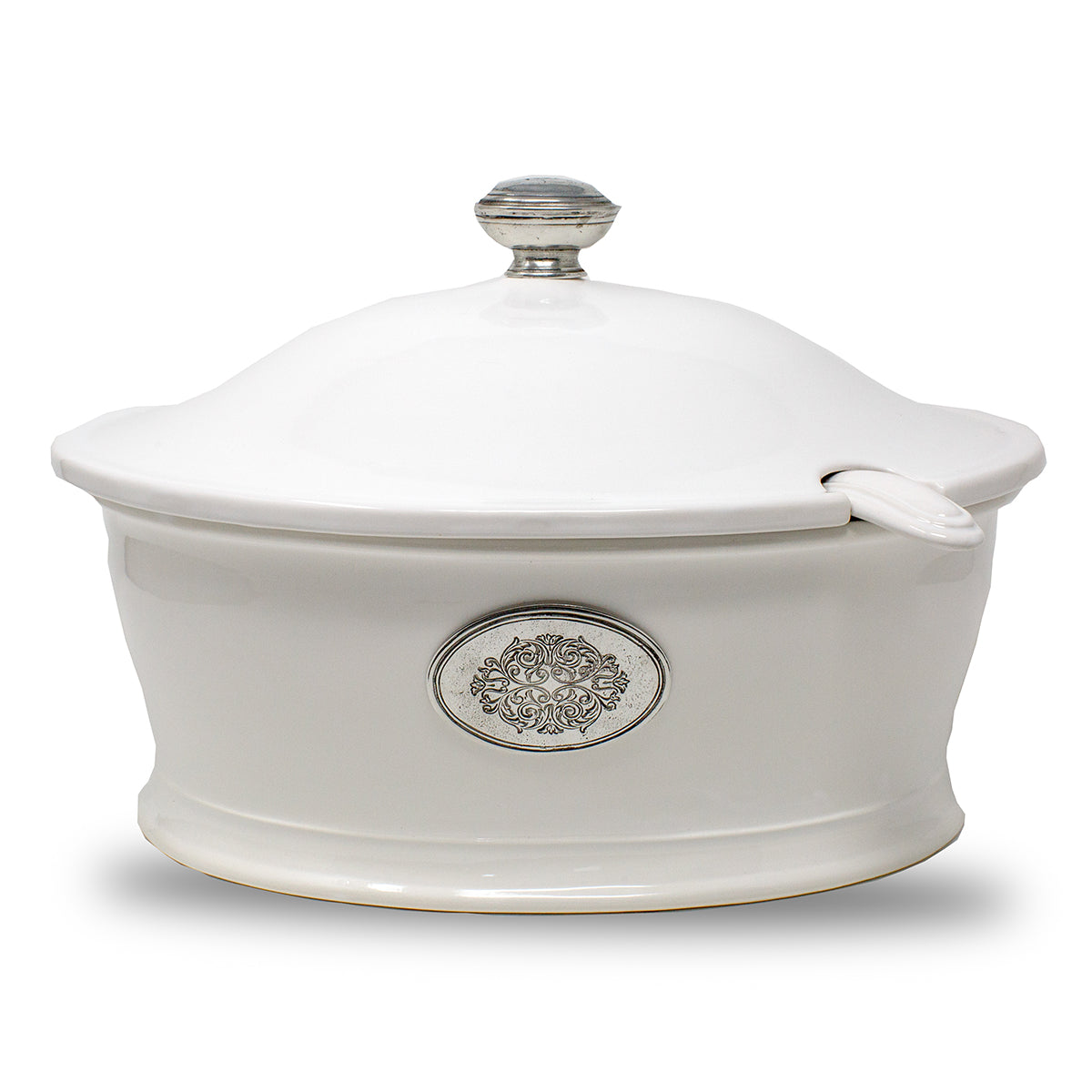 Tuscan Large Oval Tureen with Ladle