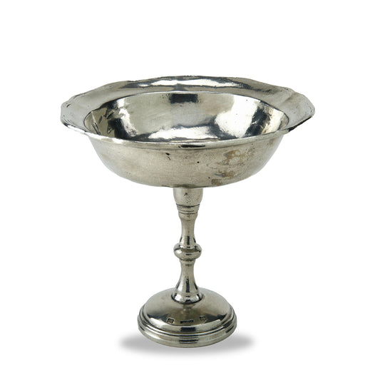 Vintage Round Petite Pedestal Bowl