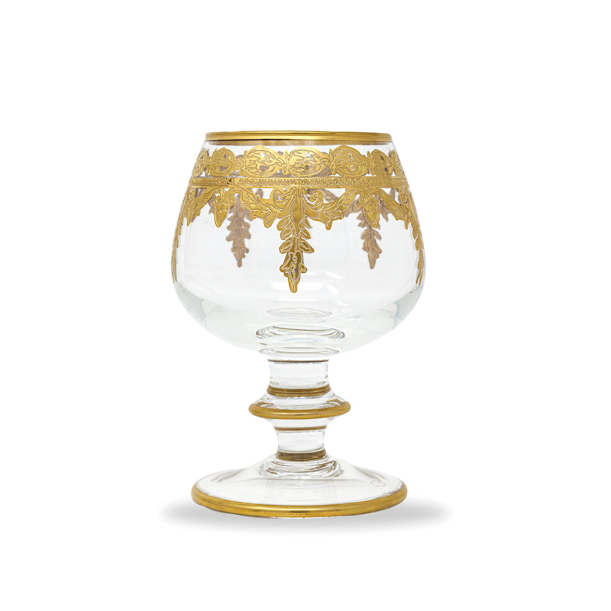 Vetro Gold Brandy Glass
