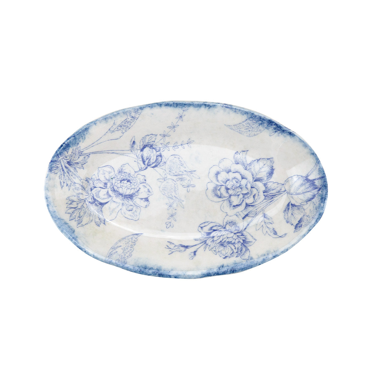 Giulietta Blue Small Oval Dish