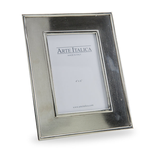 イタリア製シルバーフォトフレーム(L’arte dell Argentina) Tuscan Pewter Picture Frame - 2 Sizes – Arte Italica