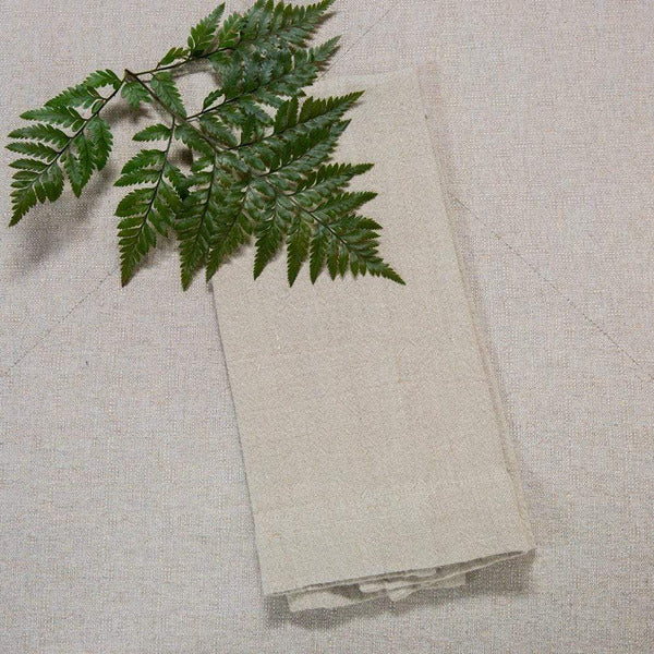 Crown Linen Designs Towels Natural Provence Hemmed Towel