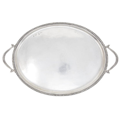 Beaded Oval Tray - Online Only